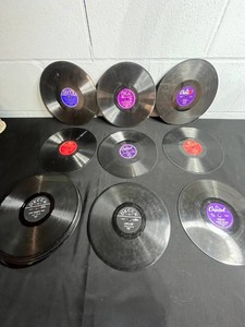 Vintage 45 RPM Vinyl Records Mixed Lot - No Covers