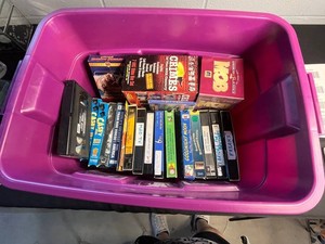 VHS, DVD & Audio CD Mixed Lot - the Best of American Justice, Crimes of the 20th Century - contents unverified