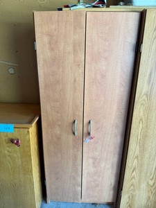 Storage Cabinet - Wood Two Door Cabinet
