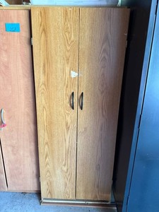 Oak Storage Cabinet