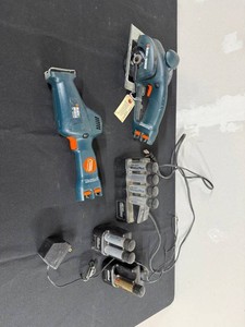 Cordless Saw Set - Black & Decker VersaPak VP600 Jigsaw & Reciprocating Saw