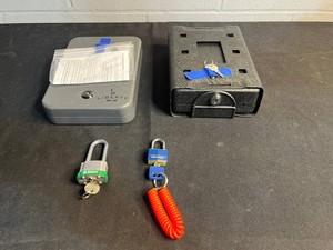 Home Safe Mixed Lot - Liberty HD-50, Black Safe & Locks