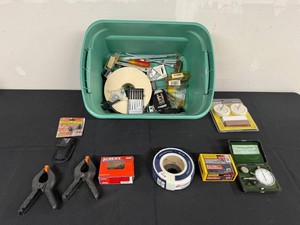 Hardware & Tool Mixed Lot - DeWalt, Klutch, Adfors, Hassler