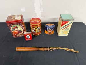 Vintage Advertising Tins Coca-Cola Barnums Animals Prince Albert Mixed Lot