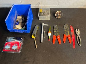 Hand Tools & Hardware Mixed Lot - Master Lock, Vise-Grip, Drill Bits