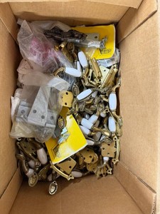 Cabinet Pulls Brass & Porcelain Hardware Assortment