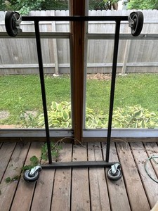 Rolling Rack Heavy Duty Steel Caster CartFrame