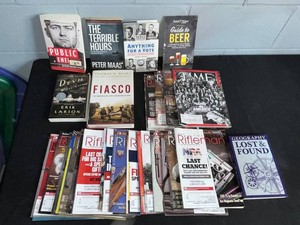 Gun Books & Magazines Mixed Lot - Public Enemies, Fiasco & Time