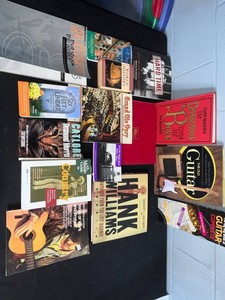 Music Books Mixed Lot - Hank Williams, Guitar, Country & History