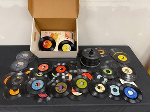 45 RPM Records - Mixed Vintage Singles Mixed Lot