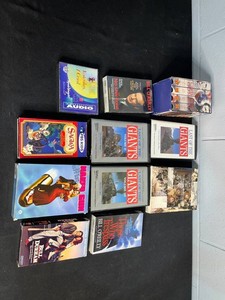 Audiobook Cassette Lot Bill Oreilly, Last of the Giants, Bull Durham & More