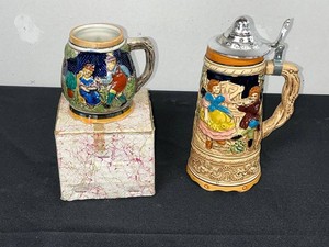 Vintage Musical Beer Steins (Lot of 2)