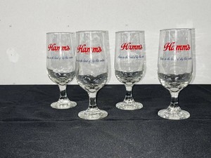 Vintage Hamms Beer Glasses (Lot of 4)