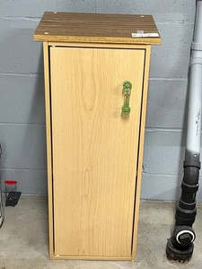Wood Storage Cabinet 32 X 14 X 12 in