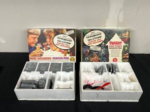 Vintage Mattel Thingmaker Maker-Pak Mini Dragons & Fright Factory Mixed Lot