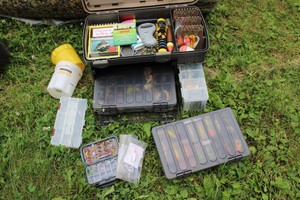 Tackle Box Filled with Tackle and F...