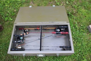 Ice fishing Rods with case...