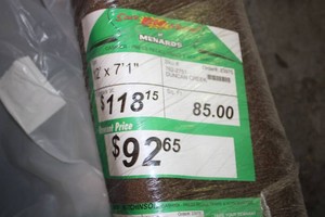 12 x 7 1 85 Sq Feet Carpet Roll...