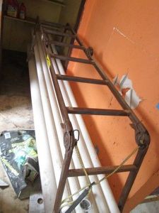 Folding scaffolding. Scaffold only,...