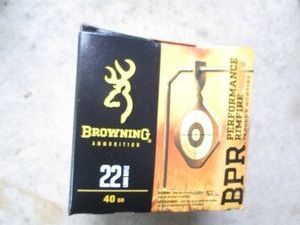 Browning .22 Long rifle ammo, 400 c...