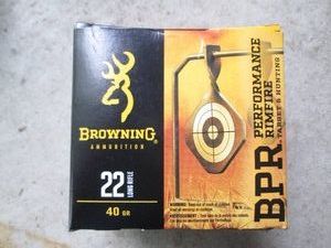 Browning .22 Long rifle ammo, 400 c...