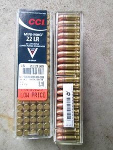 2 100 count .22 Long rifle cartridg...