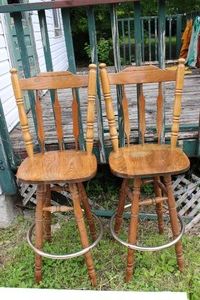 2 High Top Chairs...