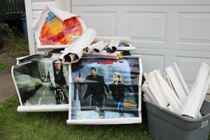 Lot of movie posters, see pictures ...