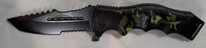 Camo Assisted Opening Tactical Folding Pocket Knife  New in Box