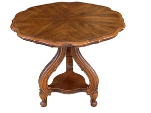 LR - Accent Table - Vintage Thomasville Wood End Table