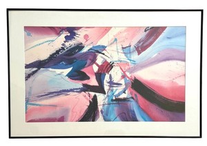 O - Abstract Framed Print