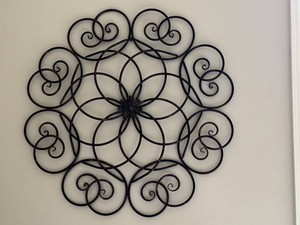 MBR - Metal Wall Decor - Decorative Scrollwork Wall Art