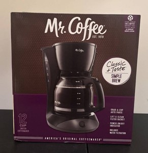 LLBR - New Mr. Coffee 12-Cup Switch Coffeemaker