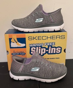 LLBR - Skechers Hands Free Shoes Size 9 12  Sketchers Slip Ins