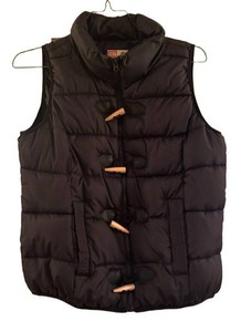 LLBR - Ruff Hewn Quilted Toggle Front Vest Size PL