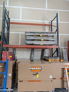 Tear Drop Pallet Racking Section