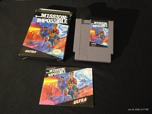 NES Mission Impossible - Complete in Box