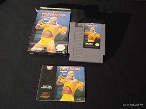 NES WrestleMania - Complete in Box