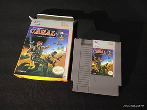 NES Cabal - Cartridge, Sleeve & Box