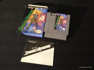 NES Snakes Revenge - Complete in Box