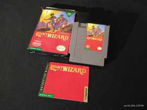 NES Legacy of the Wizard - Complete in Box
