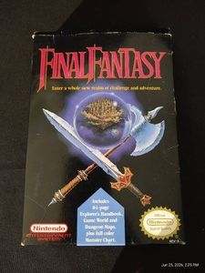 NES Final Fantasy - Complete in Box With Maps