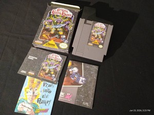 NES Conquest of the Crystal Palace - Complete in Box With Poster