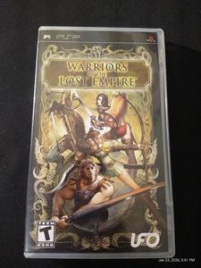 PSP Warriors of the Lost Empire - Disk & Case