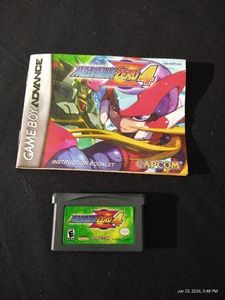 Nintendo Game Boy Advance Megaman Zero 4 - Cartridge & Manual