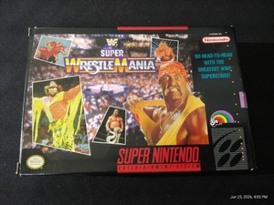 SNES Super WrestleMania - Complete in Box