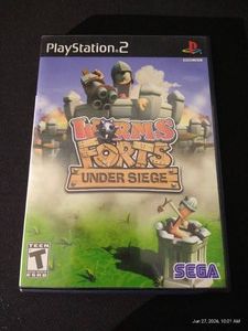 PlayStation 2 Worms Forts Under Siege