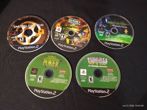 (5) PS2 Games - Discs Only