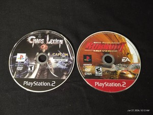 (2) PS2 Games - Chaos Legion & Burnout Revenge - Discs Only