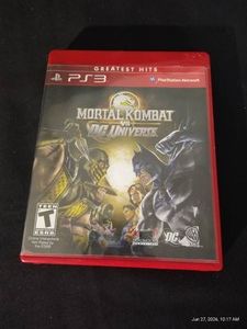 PS3 Mortal Kombat Vs DC Universe - Complete With Manual